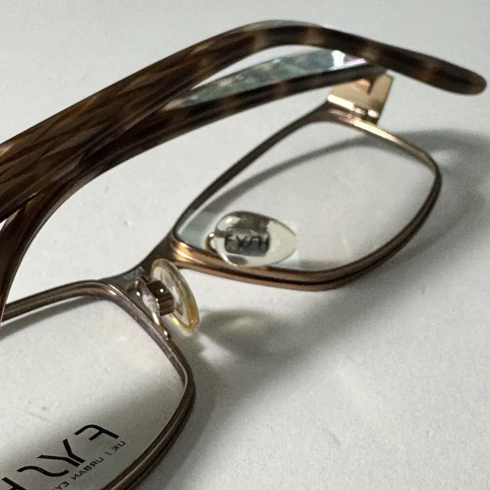 Fysh Urban Eyewear 3473 FRAMES ONLY  Brown Metal Womens Glasses 52-17-135 986